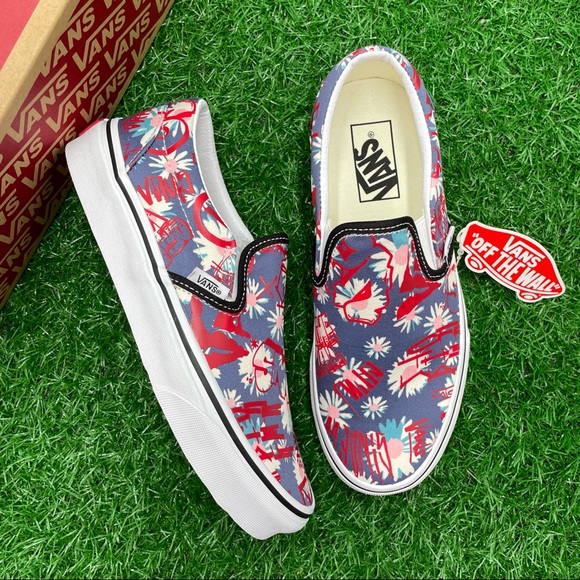 Vans Classic Slip On Vans Crew Floral - Picture 4 of 7